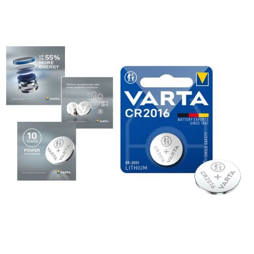 VARTA GOMBELEM LÍTIUM CR2016 1DB 146257494