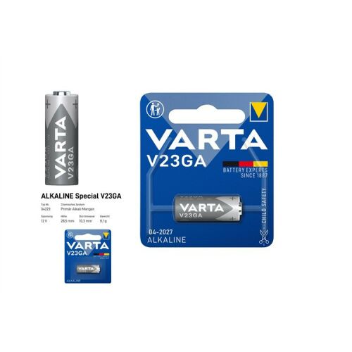 VARTA RIASZTÓELEM ALKÁLI V23GA 1DB 146257511