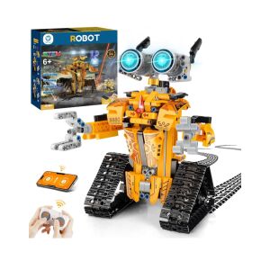 Stavebnica STEM, Sillbird RB02, programovateľný RC robot so svetlami a zvukom, rotácia o 360°, ovládanie cez aplikáciu, odporúčaný vek 8-12 rokov