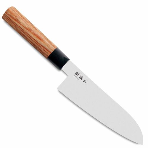 KAI Seki Magoroku Red Wood Santoku szakácskés 17cm (MGR-0170S) 146264537