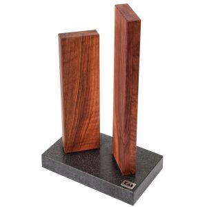 KAI Stonehenge késtartó diófából, gránit talppal (2 oszlop) (STH-4.3) 146264563 - Tárolás & Rendszerezés