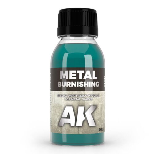AK Interactive METAL BURNISHING FLUID AK159 fém pályákhoz, modellekhez - Modell és makett