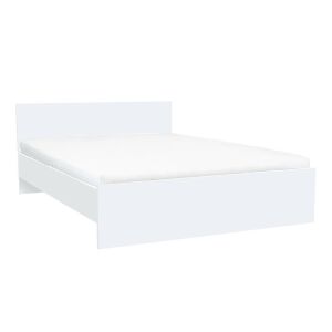 Miami franciaágy ágyneműtartó nélkül 160x200 cm fehér-fehér 146265840 - Hálószoba bútor