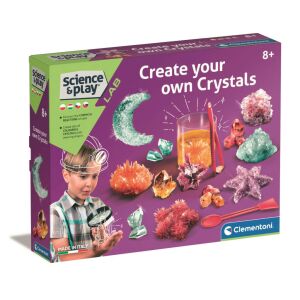 Kristálykészítő Gleam tudományos szett Clementoni 146266028 - Tudományos és felfedező játék