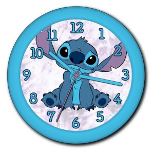 Disney Lilo és Stitch, A csillagkutya Magical falióra 25 cm 146265797 - Lakberendezés