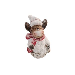 Karácsonyi dekoráció-Kerámia szarvas