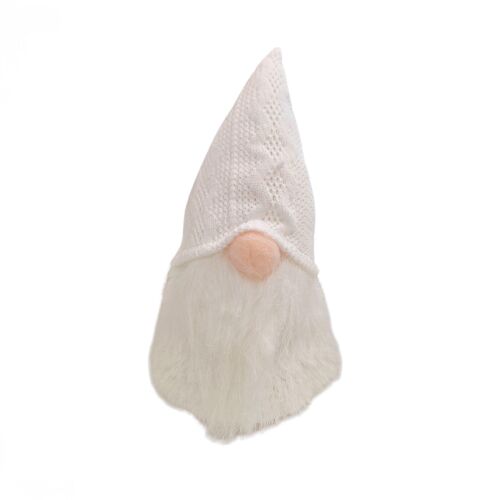 Fehér karácsonyi manó – 22 cm 146272183