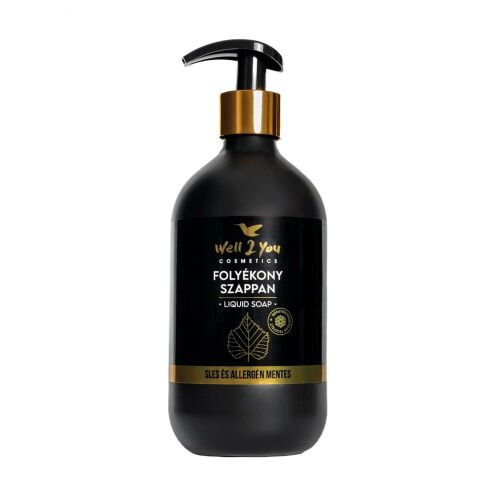 Folyékony szappan pumpás 500 ml allergén illatmentes WELL2you 146272212