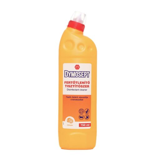 Fertőtlenítő hatású tisztítószer 750 ml Dymosept citrom 146272216