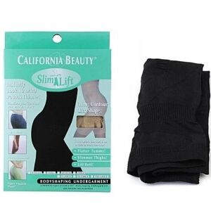 CALIFORNIA BEAUTY Slim & Lift alakformáló harisnya, fekete, XS méret