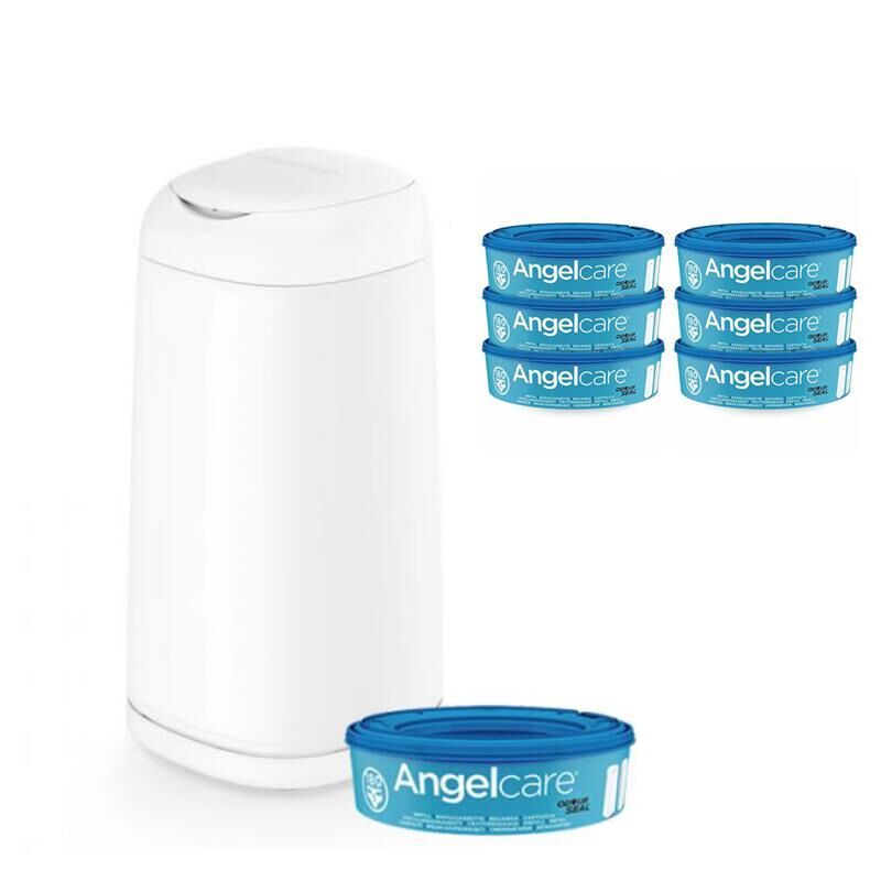 E-shop ANGELCARE Držiak na plienky Dress Up + 1 kazeta + náhradné kazety 6 ks