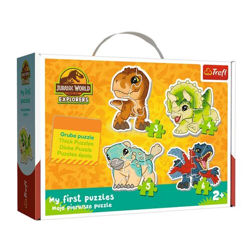 Klasszikus bébi kirakó – Aranyos dinoszauruszok – Jurassic World Trefl 36138 – 27802 146282074