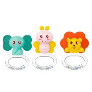 6 darabos készlet baba csörgőharapdáló állatok – 22785 146282110 - Csörgő