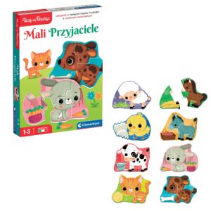 Clementoni 50761 puzzle: Little Friends Állatok Farm Lengyelül tanulok játékkal – 28340 146282215 - Baba puzzle