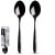 Fekete acél teáskanál FEKETE 2 db. 146284876