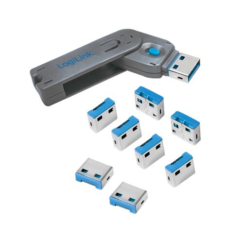 8 db USB portzár kulccsal 146284923