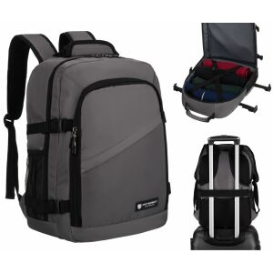 PTN KRUK-J-9776 szürke utazó hátizsák 146285181 - Utazótáska