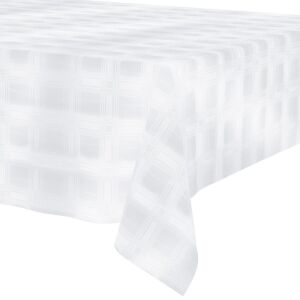 Foltálló fehér terítő 220x150 cm