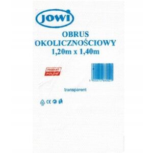 Alkalmi fehér fólia terítő 120x140 cm