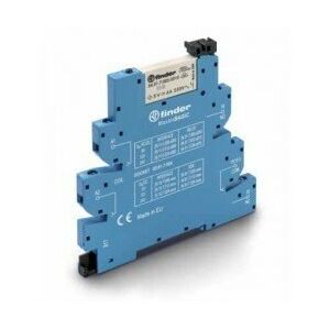 Relé interfész modul 62mm MasterBASIC1P 6A 24VAC/DC AgNi érintkezők Csavarkapcsok 35mm DIN sínre szerelés 39.11.0.024.0060