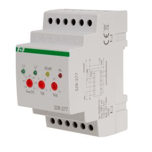Egyfázisú tartalék tápkapcsoló vezérlő SZR-277 146286359 - Villanyszerelési segédanyag