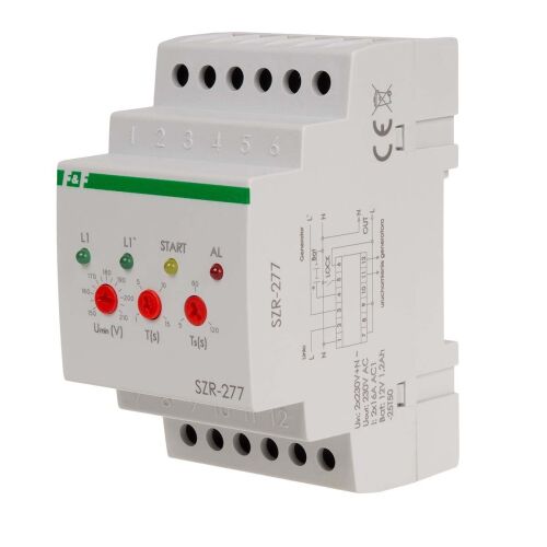 Egyfázisú tartalék tápkapcsoló vezérlő SZR-277 146286359