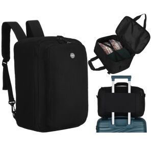 PTN WRONA-9638 fekete hátizsák 146287188 - Utazótáska