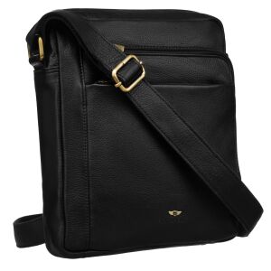 PTN RIVER-NDM-5052 FEKETE bőrtáska 146287427 - Öltözködés kiegészítő