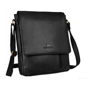 Férfi bőr válltáska állítható pánttal - Peterson 146287707 - Öltözködés kiegészítő