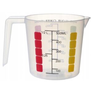 Konyhai kancsó műanyag mérőpohárral SAM 0,5 l 146287954 - Kancsó
