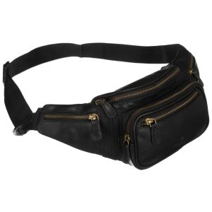 Bőr táska PTN 2506-OLH-8519 Fekete 146288472 - Övtáska