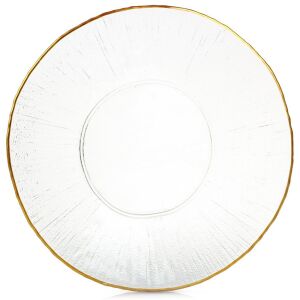 Vacsoratányér, lapos pohár, arany tál, 30 cm 146292779 - Tányér