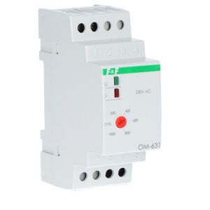 Áramfelvétel korlátozó OM-631 terhelésszabályozás 200-1000VA, I=16A, 3 modul