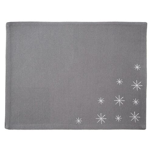 Karácsonyi szürke pamut asztalterítő PLEAT 33,5x26 cm 146289515
