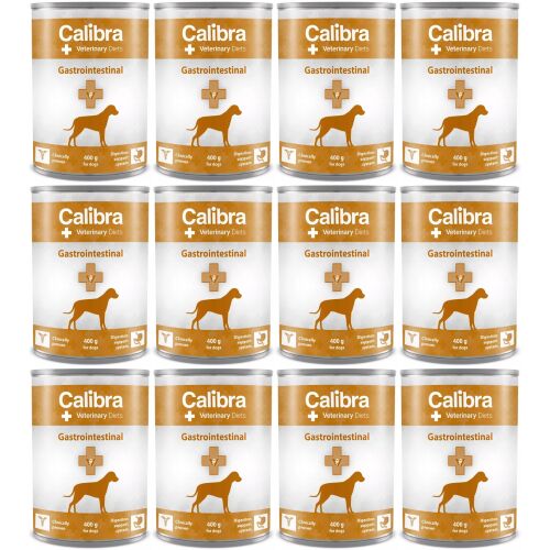 CALIBRA nedves kutyatáp VD Dog Gastro Intestinal 12x400g