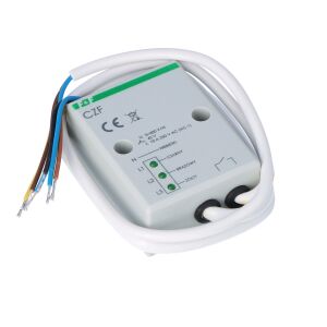 CZF fázis- és veszteségérzékelő érintkező: 1NO, I=10A, hermetikus ház, csatlakozó kábel