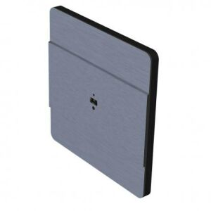 Lézeres távolságérzékelő DRL-60-12 alumínium színben Ø60 dobozhoz, lépcsők és folyosók világításának szabályozásához, DRL-60-12 146290191 - Fényerőszabályzó & Dimmer