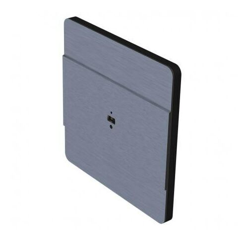 Lézeres távolságérzékelő DRL-60-12 alumínium színben Ø60 dobozhoz, lépcsők és folyosók világításának szabályozásához, DRL-60-12 146290191