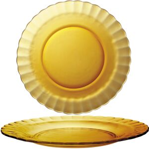 Duralex PICARDIE AMBER narancssárga tányér 230 x 20 mm - 6 darabos készlet 146290259 - Tányér