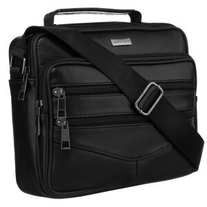 Férfi bőr táska R-13204-M-3877 Fekete 146290782 - Bőrönd &Táska