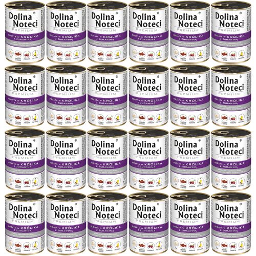 Dolina Noteci Nyúl és Áfonya 24x400g