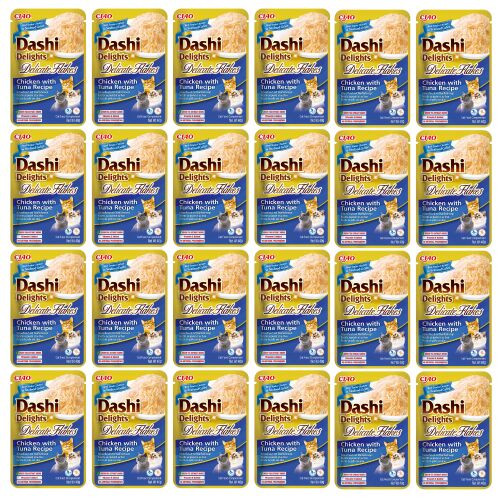 INABA MACSKADASHI DELIGHTS PEHELYEK CSIRKÉS TONHAL 24x40g 146291921