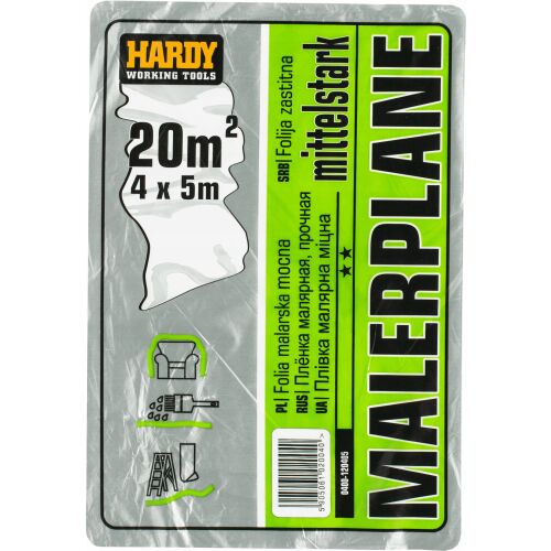 Védőfestő fólia 4 x 5m HARDY Standard 146292056