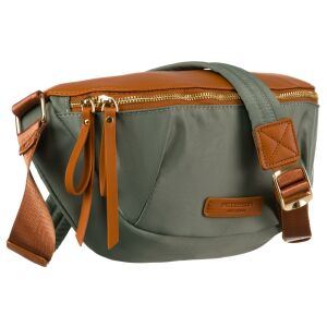 PTN JN-02-6638 Zöldesbarna tasak 146292071 - Bőrönd &Táska