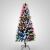 Műfenyő, többszínű optikai szál, magasság 180 cm, fém állvány 146293164