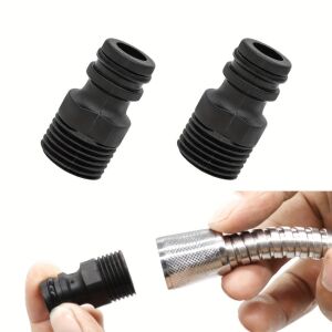 4 darab PVC műanyag spirál csőadapter 146301695 - Tömlőösszekötő