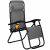 Felbontott - Springos összecsukható zéró gravitációs kerti Nyugágy - Sötétszürke 146312547