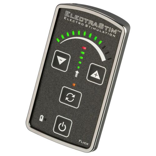 ElectraStim Flick elektro stimulációs vezérlő LED kijelzővel és intenzitás szabályozókkal - Izomstimuláló