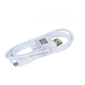 Adatkábel, Samsung, MicroUSB, gyári, fehér 146319099 - USB kábel