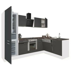 Yorki 280 sarok konyhabútor alsó sütős, alulfagyasztós hűtős kivitelben 146319333 - Bútor